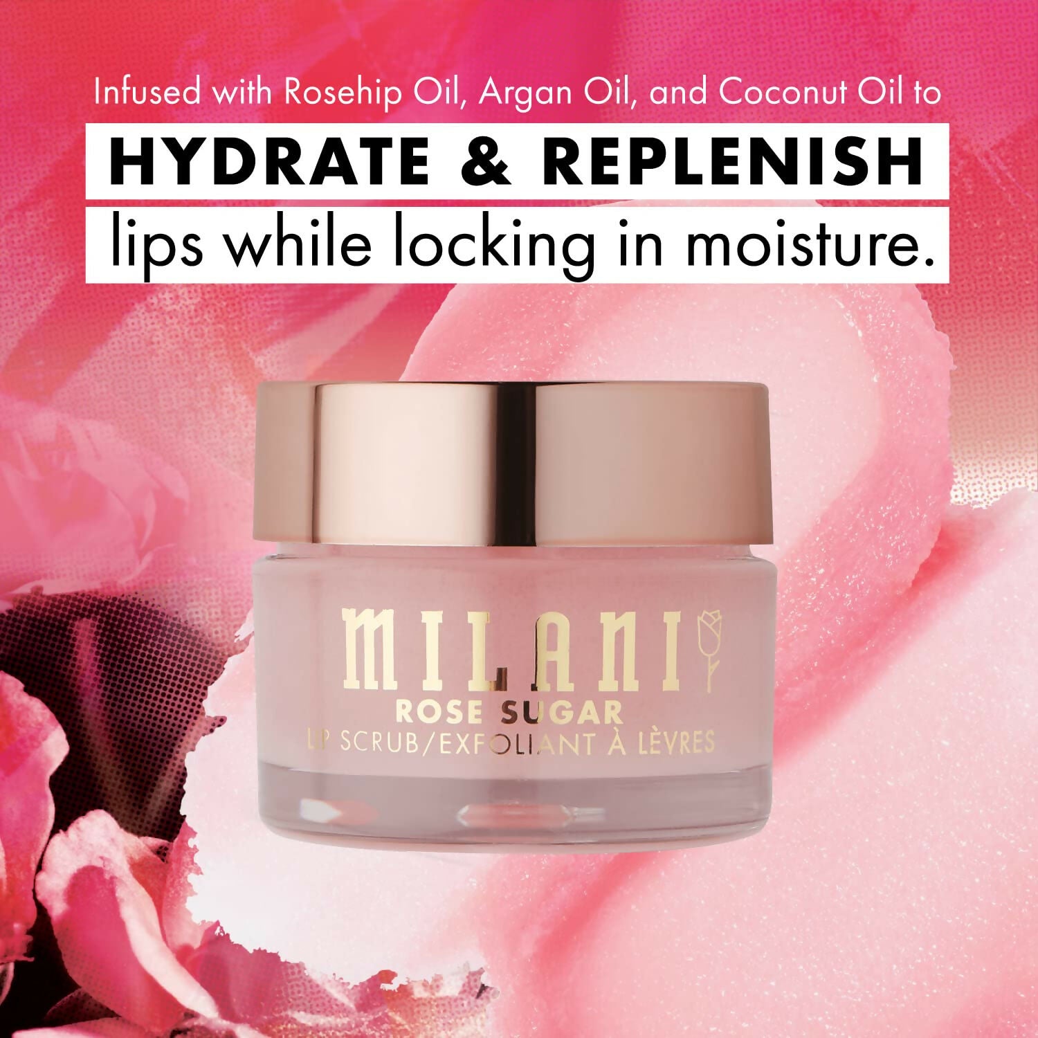 Milani Rose Sugar Lip Scrub - Distacart