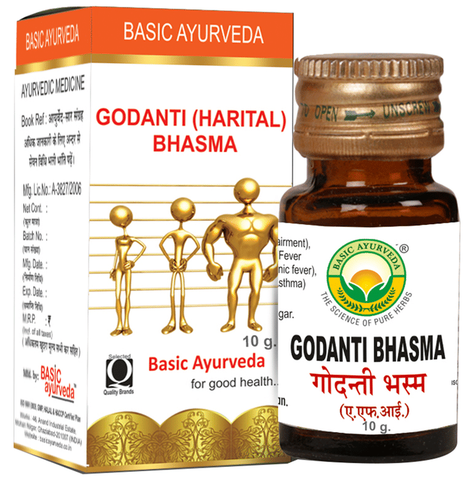 Basic Ayurveda Godanti (Harital) Bhasma - Distacart