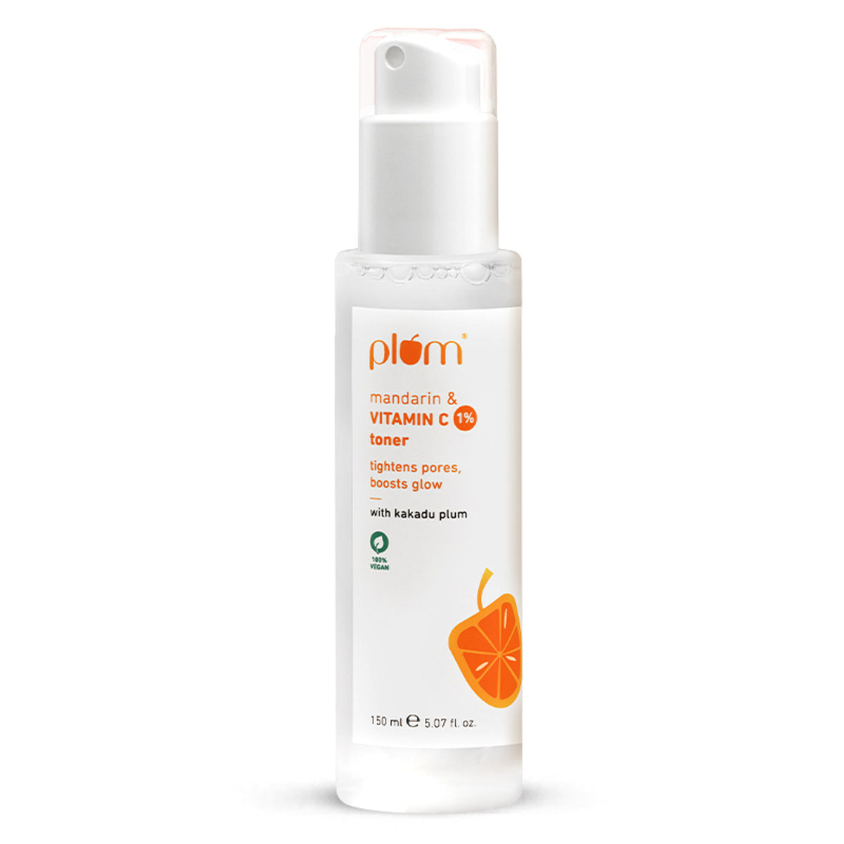 Plum 1% Vitamin C Toner With Mandarin & Kakadu Plum - Distacart