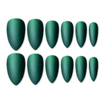 Thumbnail for shills professional reusable press on nails sharp almond spn679