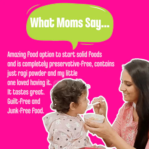 Early Foods Organic Moong & Sprouted Ragi Porridge Mix