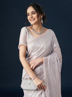 Thumbnail for kasee Sequinned Embellished Saree - Distacart