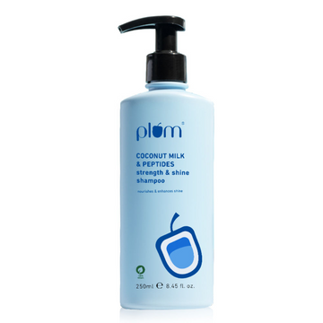 Plum Coconut Milk & Peptides Shampoo For Soft, Shiny Hair - Distacart