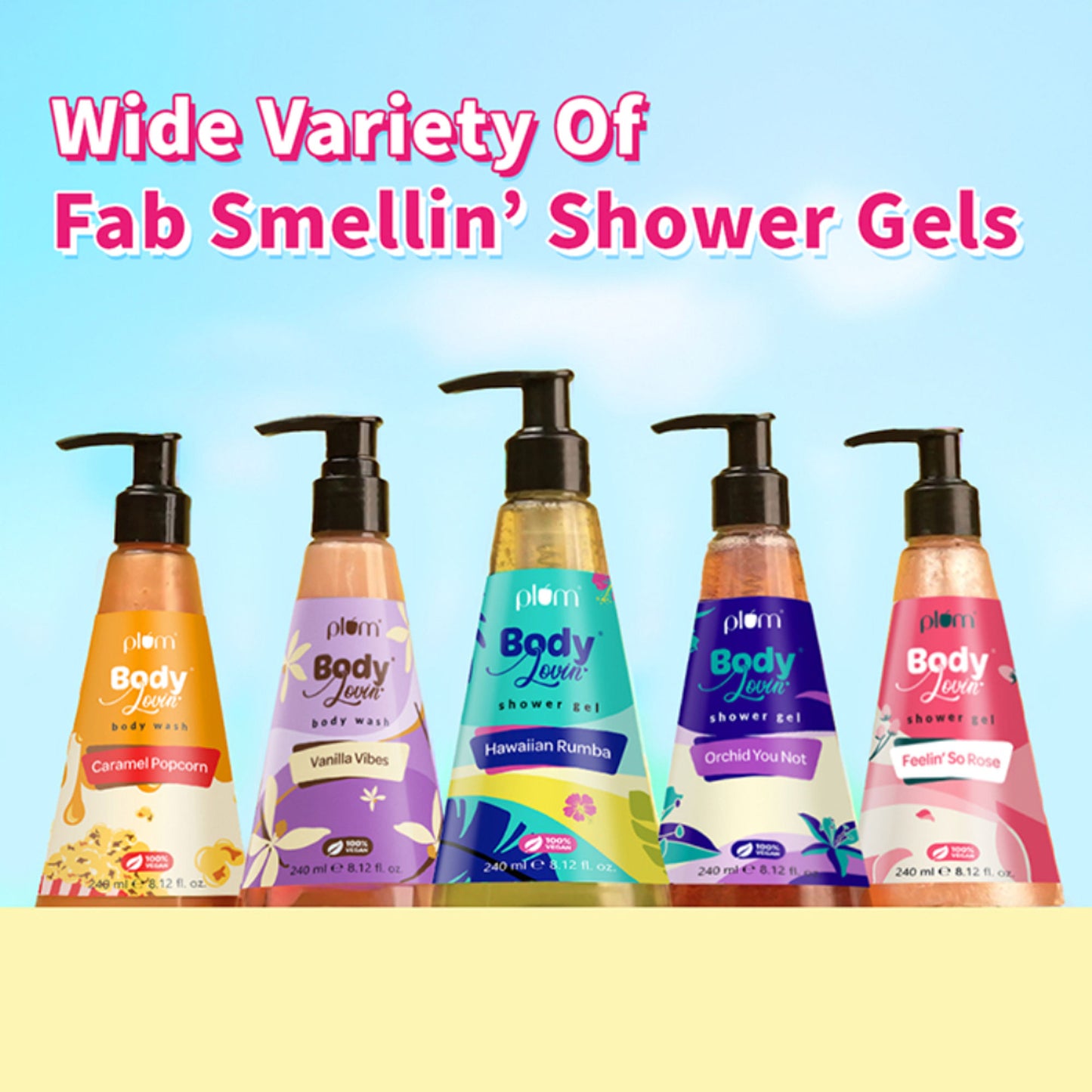 Plum BodyLovin Lily Miss Sunshine Shower Gel - Distacart