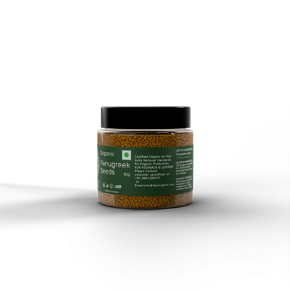3- Organic Fenugreek Seeds - 90g