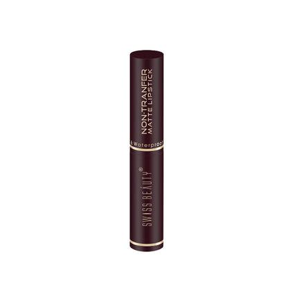 Swiss Beauty Non-Transfer Matte Lipstick - 20 Dynamite Berry - Distacart