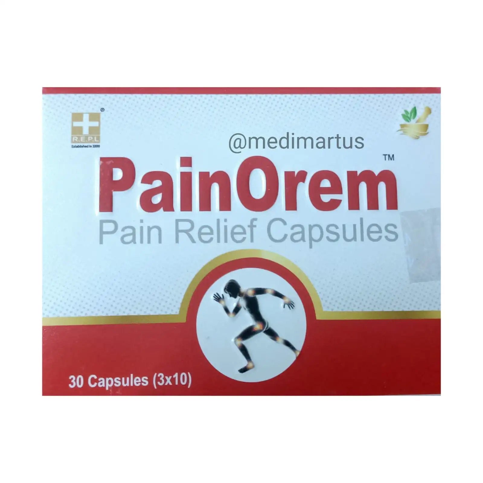 Repl PainOrem Pain Relief Capsules