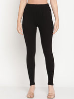 Thumbnail for TAG 7 Women Pack of 2 Solid Ankle Length Leggings - Distacart