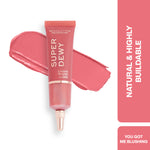 Thumbnail for Makeup Revolution Superdewy Liquid Blusher - Ultra Pigmented-Dewy & Radiant Formula You Had Me At First Blush - You Got Me Blushing