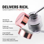 Thumbnail for Makeup Revolution Gel Eyeliner Pot with Brush - Black