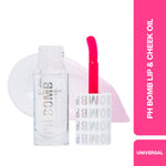 Thumbnail for Makeup Revolution Ph Bomb Lip & Cheek Oil Universal