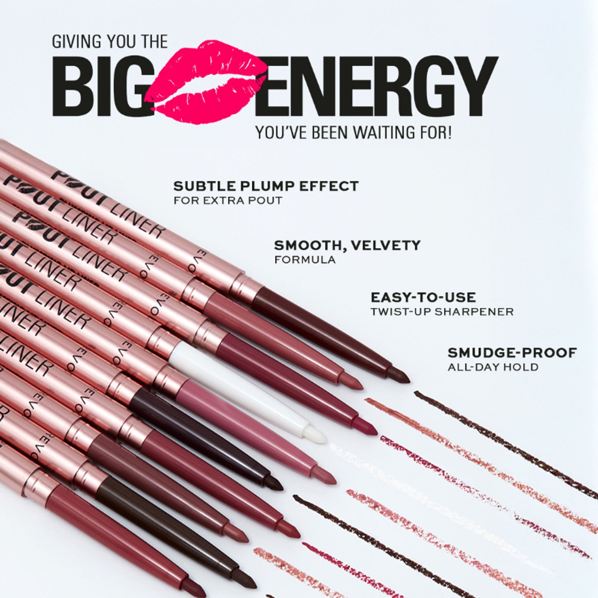 Makeup Revolution Pout Bomb Plumping Lip Liner - Jelly Berry Mauve - Distacart