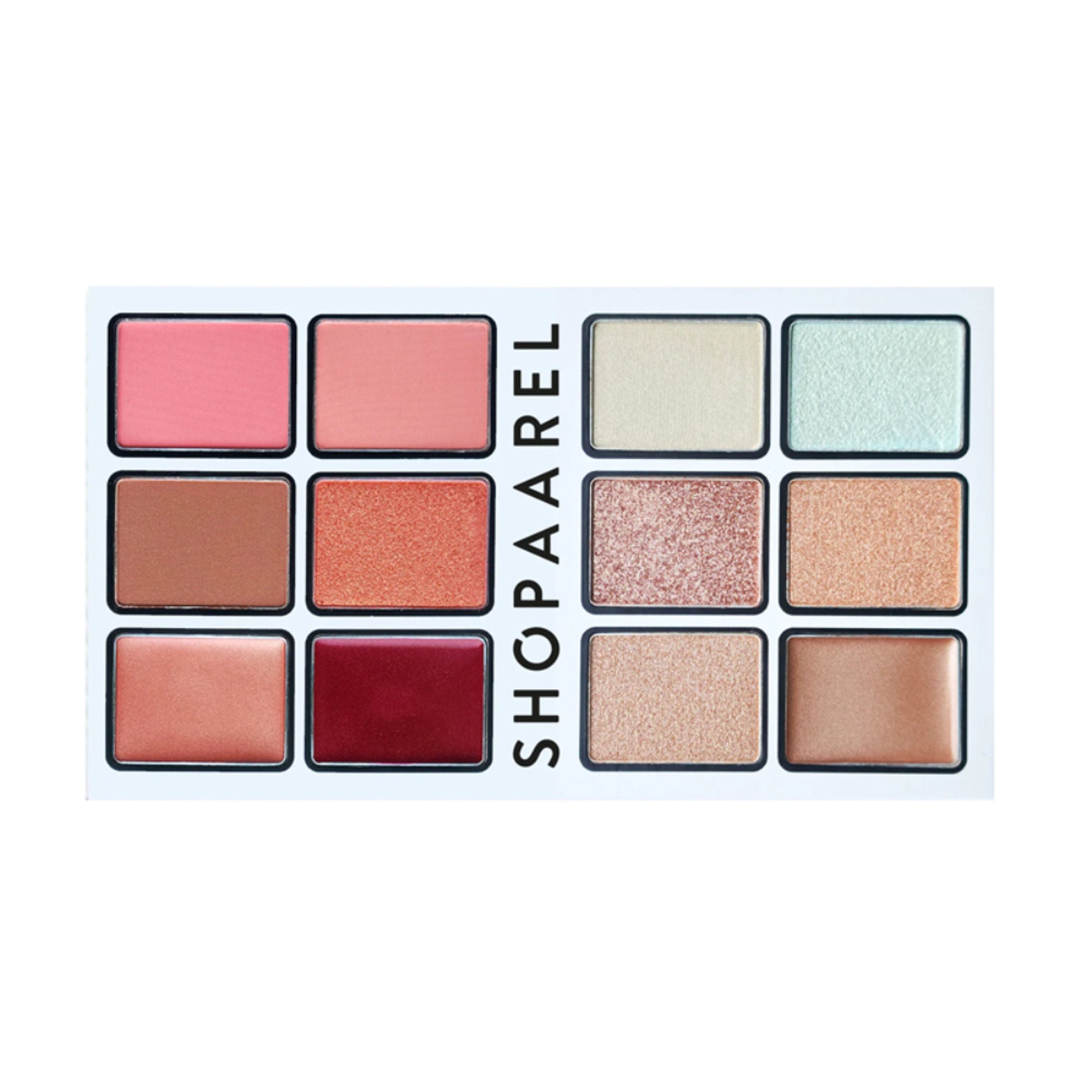 Shopaarel Blush Me Glow Me - Blusher & Highlighter Palette - Distacart