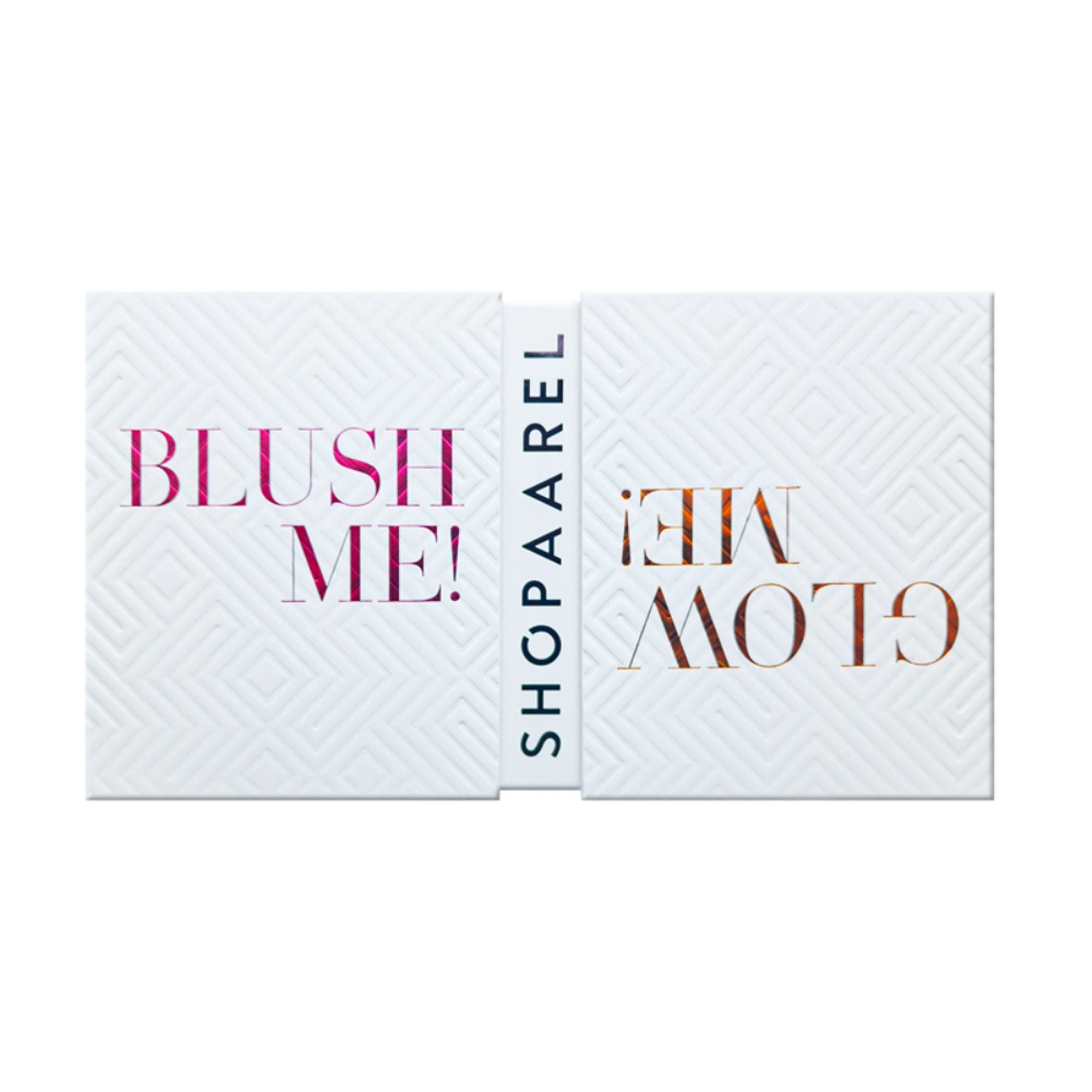 Shopaarel Blush Me Glow Me - Blusher & Highlighter Palette - Distacart