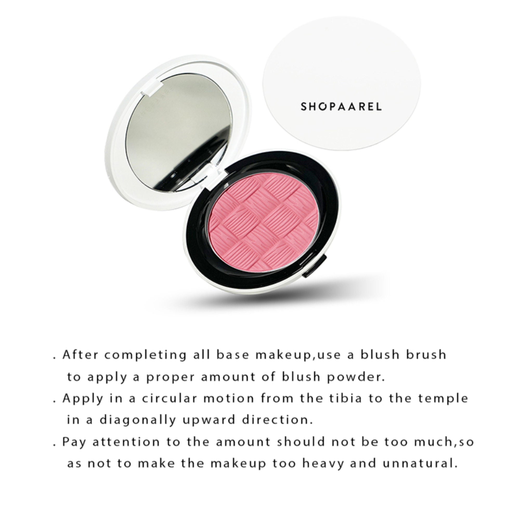 Shopaarel Color Cheek Blusher - Lily - Distacart