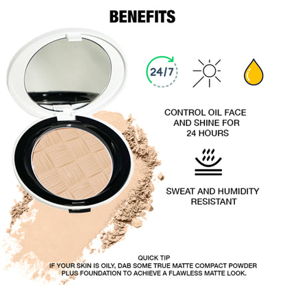 Shopaarel True Matte Comapct Powder - 2 - Distacart