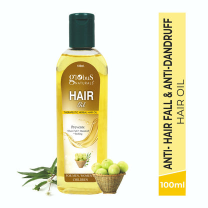 Globus Naturals Anti Dandruff Hair Oil - Distacart