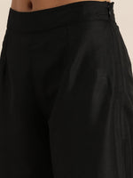 Thumbnail for All About You Women Black & Grey Printed Kurta with Trousers - Distacart
