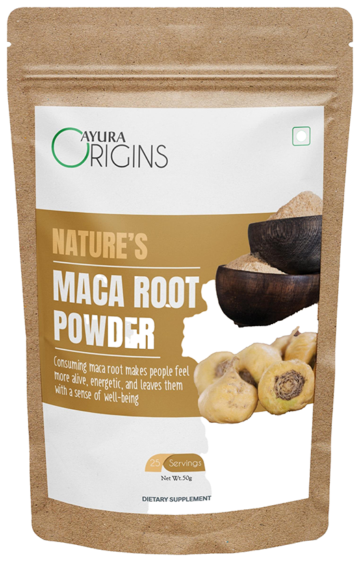 Ayura Origins Nature's Maca Root Powder - Distacart