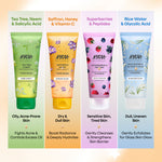 Thumbnail for Nykaa Anti-Acne Face Wash With Salicylic Acid, Tea Tree & Neem - For Oily & Acne Prone Skin - Kojic Acid Papaya Enzyme Orange Peel - Distacart