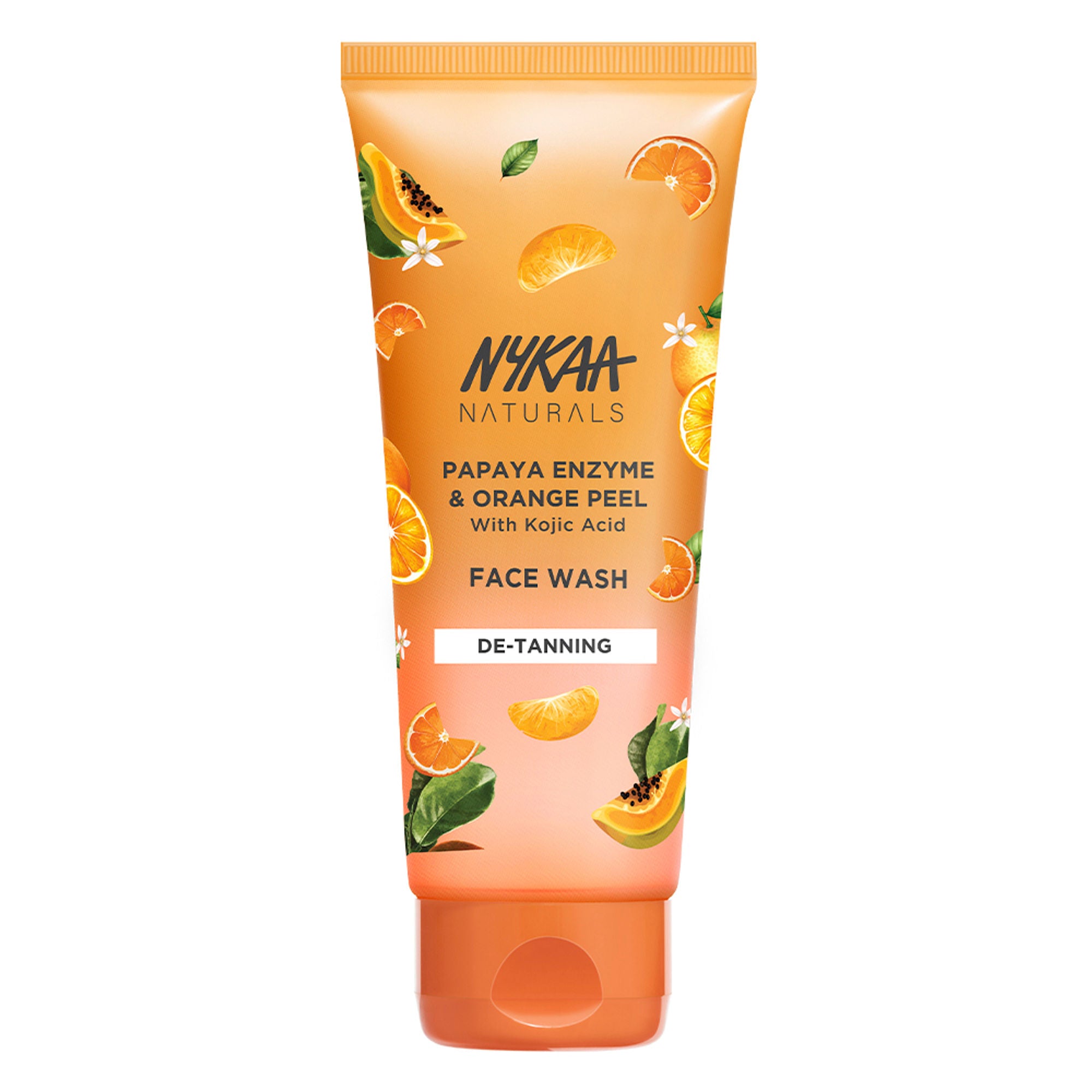 Nykaa Anti-Acne Face Wash With Salicylic Acid, Tea Tree & Neem - For Oily & Acne Prone Skin - Kojic Acid Papaya Enzyme Orange Peel - Distacart