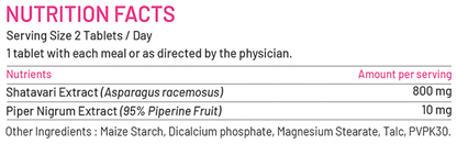 bliss welness womens wellness shatavari biopiperine veg tablet