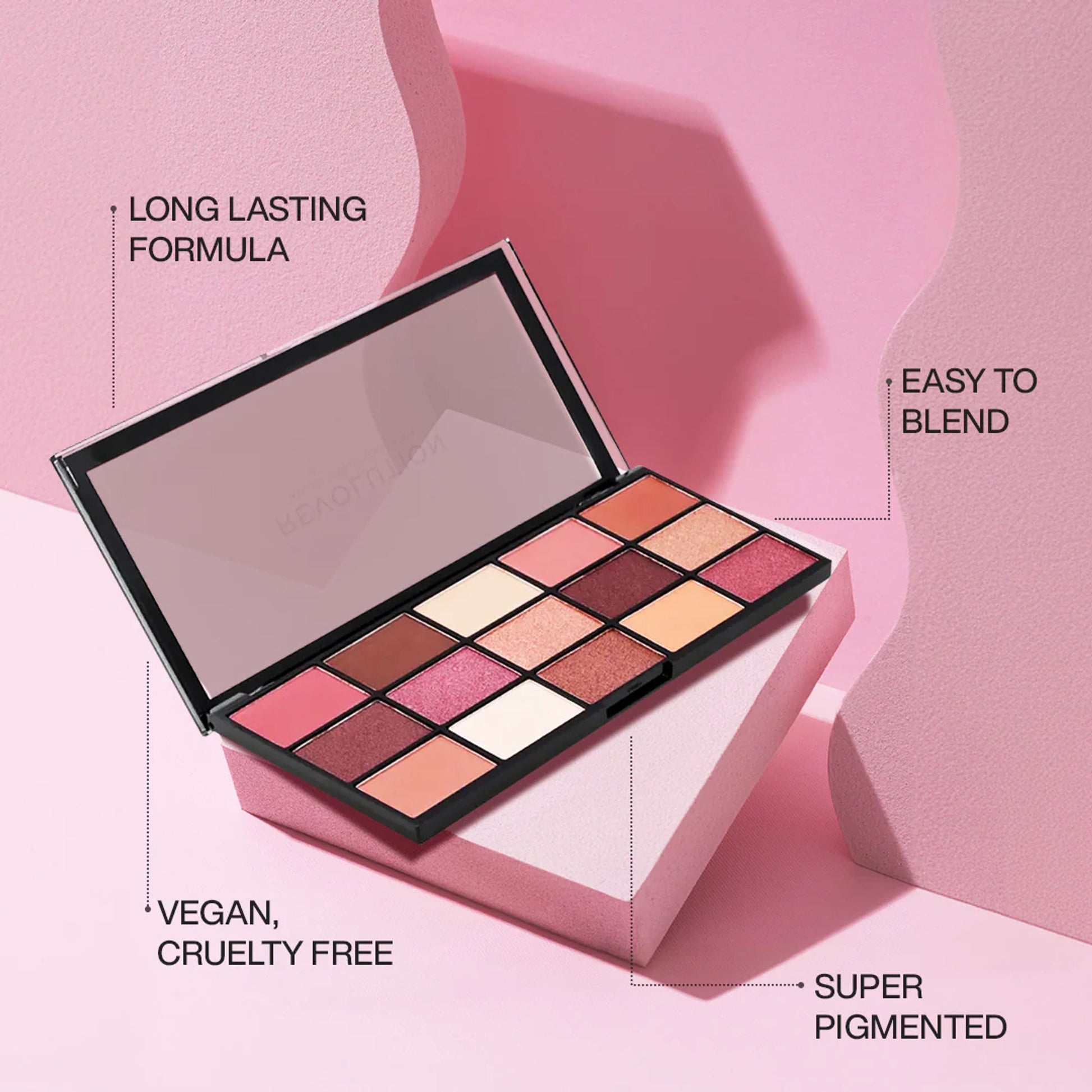 Makeup Revolution Reloaded Eyeshadow Palette - Provocative - Distacart