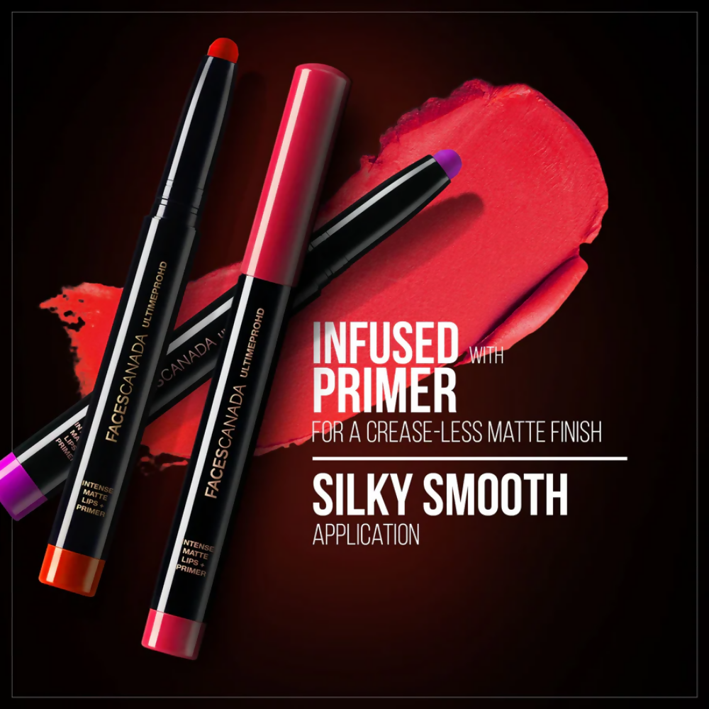 Faces Canada Ultime Pro HD Intense Matte Lips + Primer - Tease 14 - Distacart