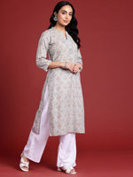 Thumbnail for Anouk Women Floral Printed Gotta Patti Kurta