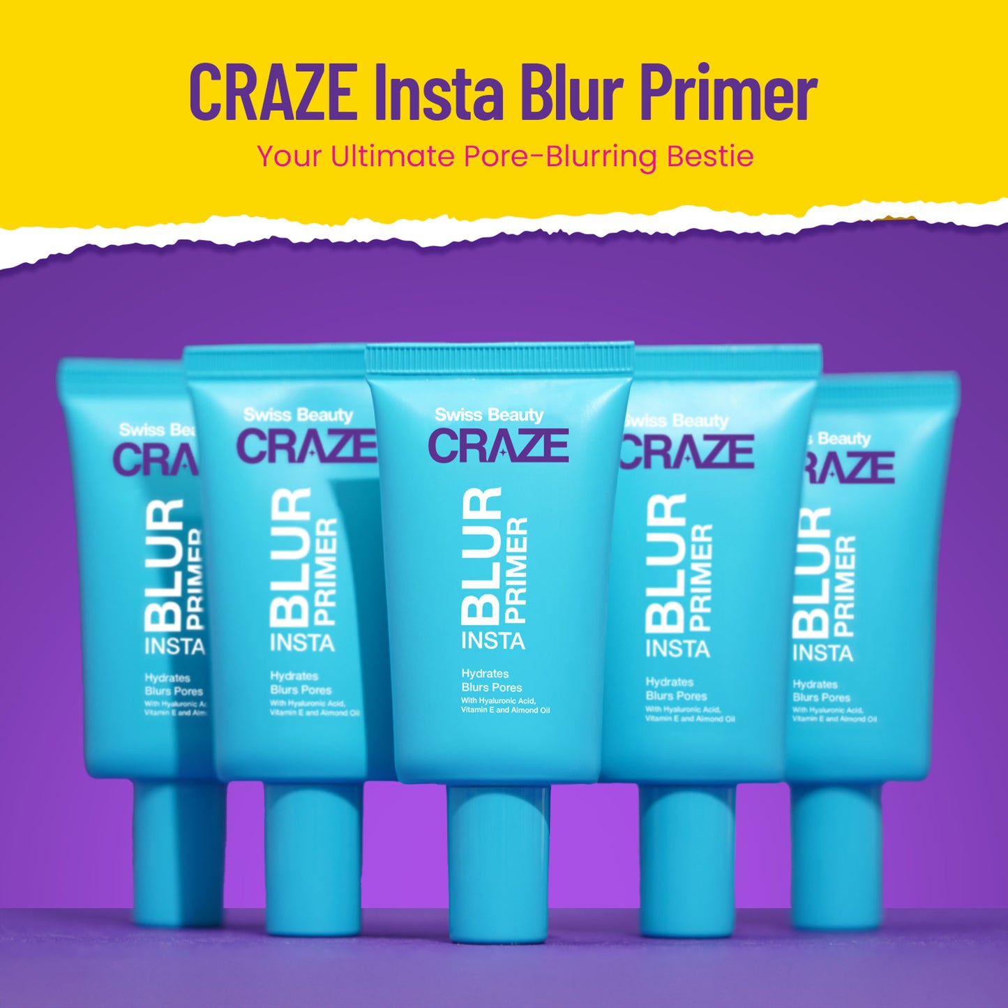 Swiss Beauty Craze Insta Blur Primer - Distacart
