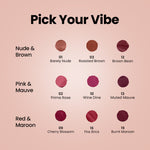 Thumbnail for Swiss Beauty Satin Comfort Lipstick Trio 3-In-1 Combo - Pink And Mauve - Distacart