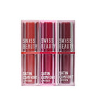 Thumbnail for Swiss Beauty Satin Comfort Lipstick Trio 3-In-1 Combo - Pink And Mauve - Distacart