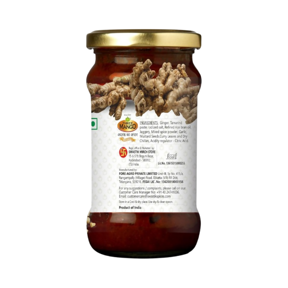 Three Mango Ginger Pickle - Distacart