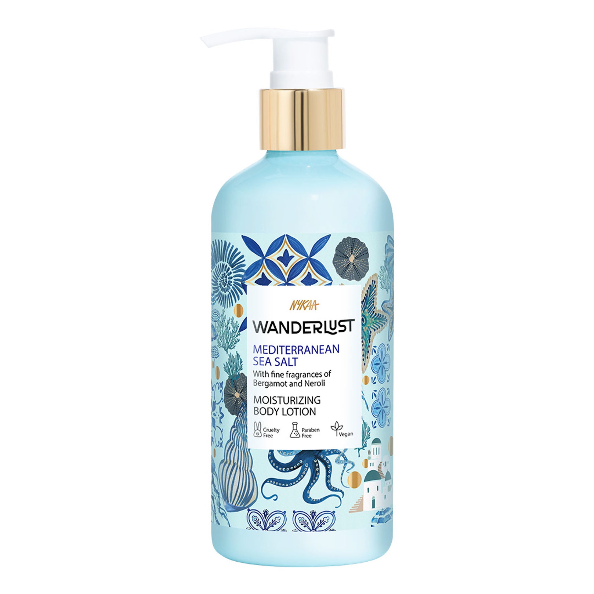 Wanderlust Moisturizing Body Lotion - Mediterranean-Sea-Salt - Distacart
