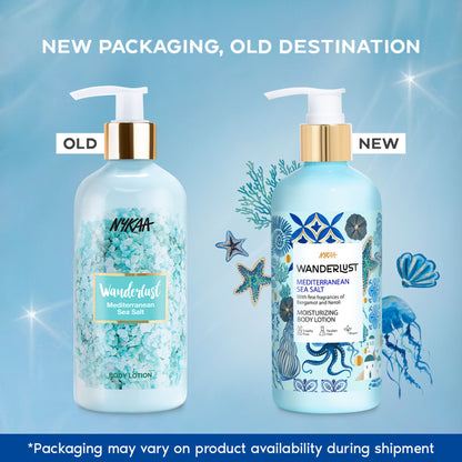 Wanderlust Moisturizing Body Lotion - Mediterranean-Sea-Salt - Distacart