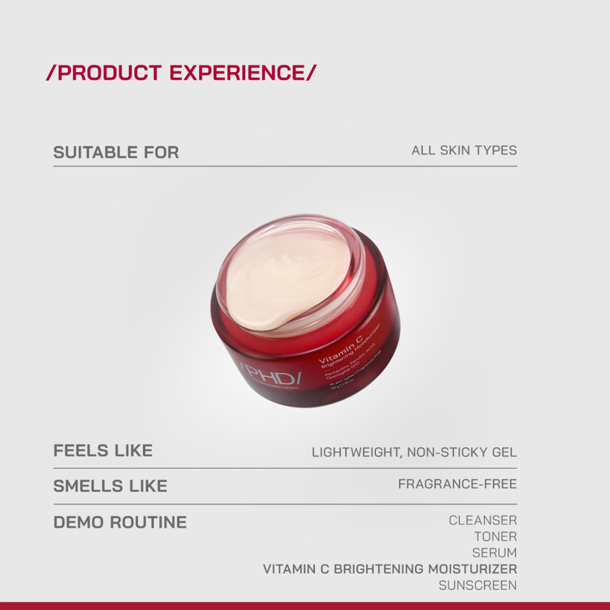Proven Honest Derma (PHD) Vitamin C Brightening Moisturizer - Distacart
