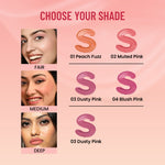 Thumbnail for Swiss Beauty Dew It Up Liquid Blush - Cameo - Distacart