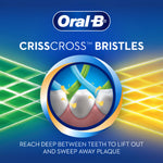 Thumbnail for Oral-B Criss Cross Toothbrush Pack of 1 (Medium) - Distacart