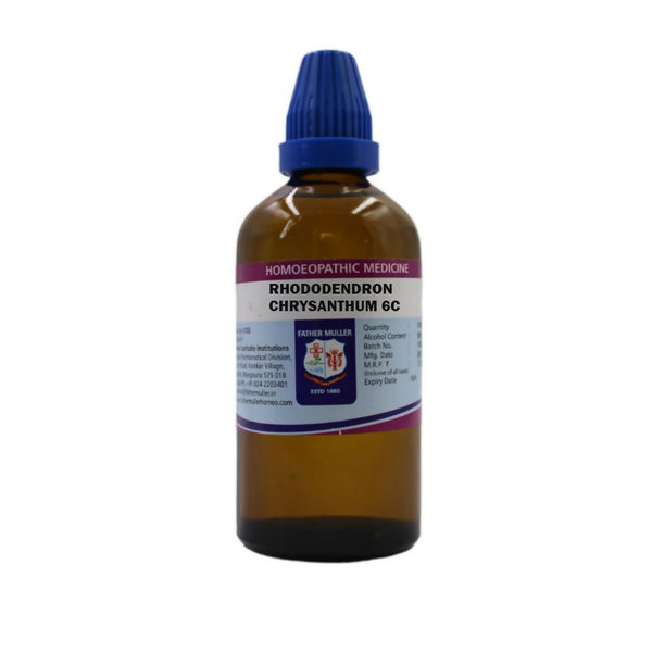Father Muller Rhododendron Chrysanthum Dilution - Distacart