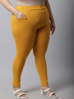 Thumbnail for TAG 7 Women Plus Size Cotton Ankle-Length Leggings - Distacart