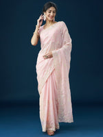 Thumbnail for kasee Embellished Sequinned Saree