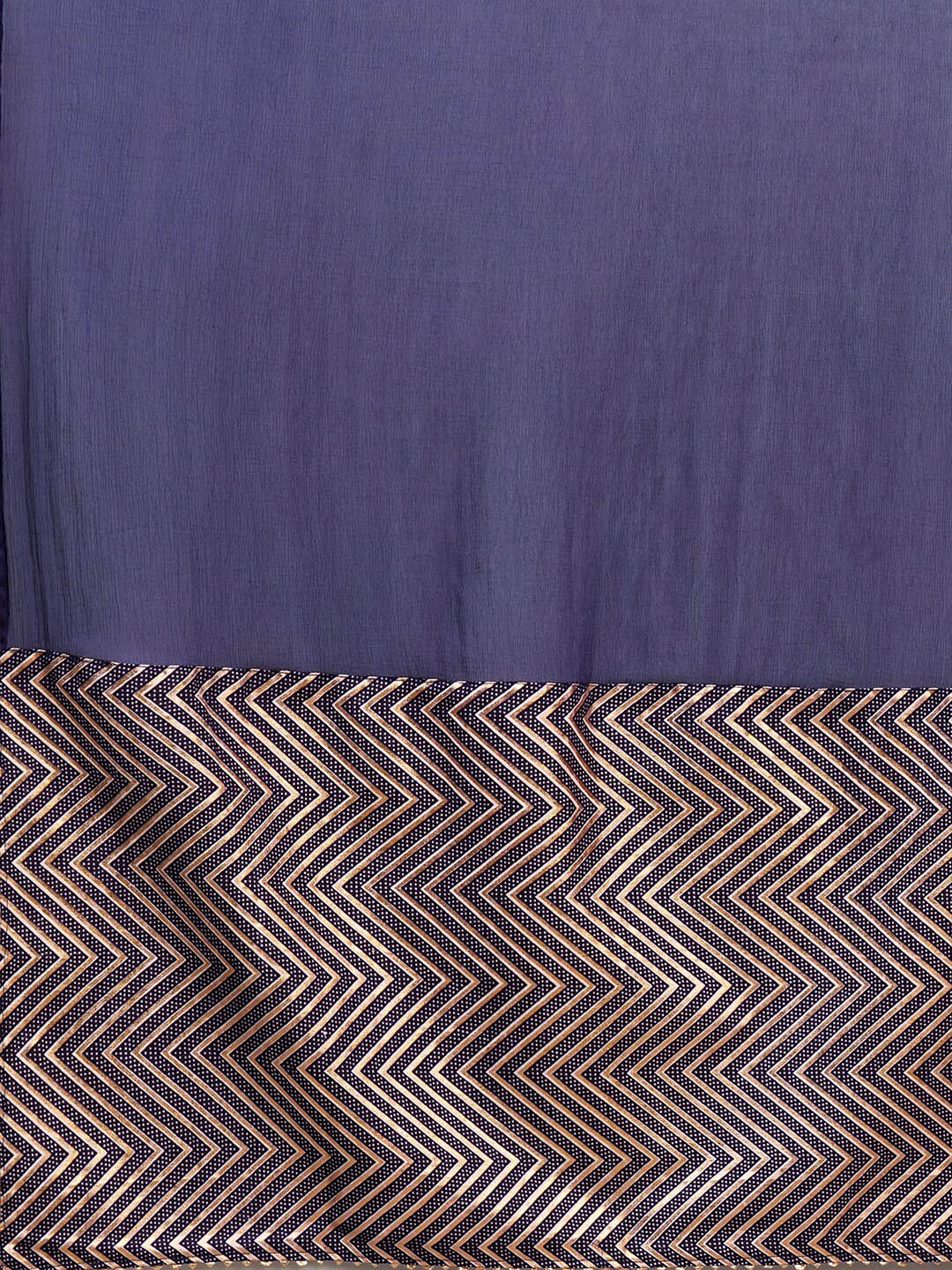 Kalini Geometric Yoke Design Gotta Patti Kurta & Trousers With Dupatta - Distacart