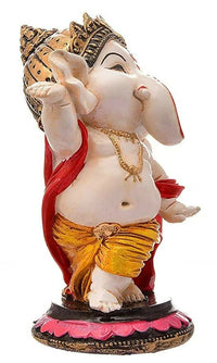 Thumbnail for Dequera Polyresin Eco Friendly Lord Ganesha Ganpati Idol - Distacart