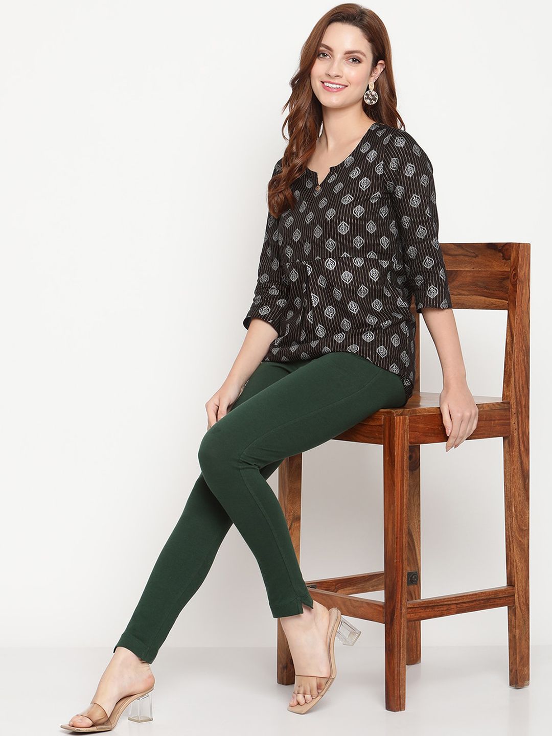 TAG 7 Women Pack of 2 Ankle-Length Leggings - Distacart