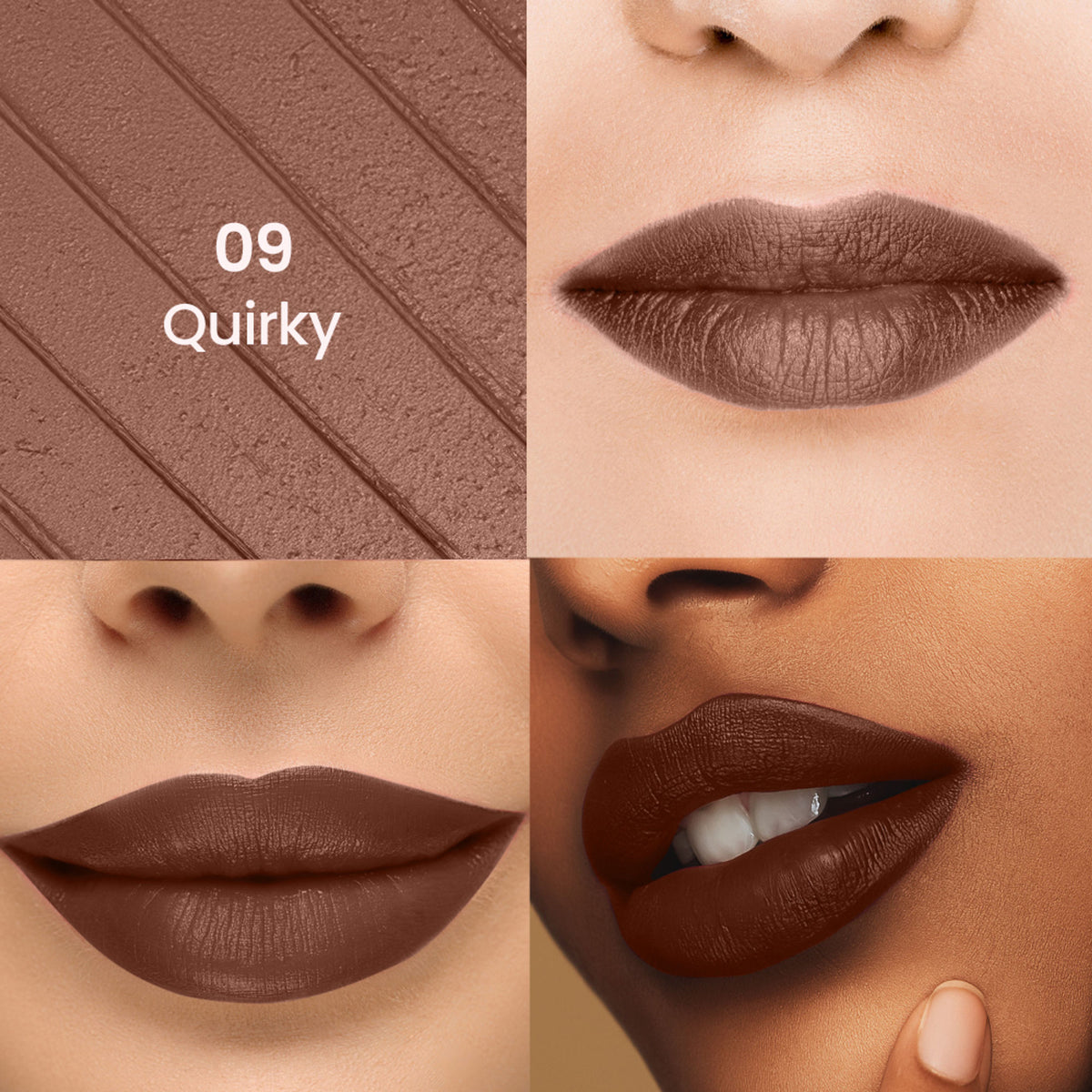 Swiss Beauty Stay All Day Lipstick - 09 Quirky - Distacart