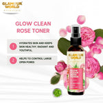 Thumbnail for GLAMOUR WORLD AYURVEDIC Glow Clean Rose Toner - Distacart