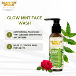Thumbnail for GLAMOUR WORLD AYURVEDIC Glow Mint Face Wash - Distacart