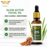 Thumbnail for GLAMOUR WORLD AYURVEDIC Glow Active Facial Oil - Distacart