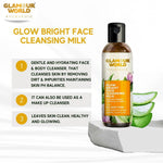 Thumbnail for GLAMOUR WORLD AYURVEDIC Glow Bright Face Cleansing Milk - Distacart