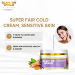 Thumbnail for GLAMOUR WORLD AYURVEDIC Super Fair Cold Cream for Sensitive Skin - Distacart